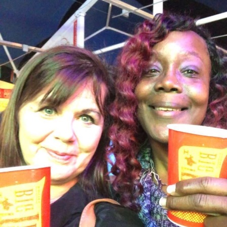 Londa Butler and her friend spending time together.